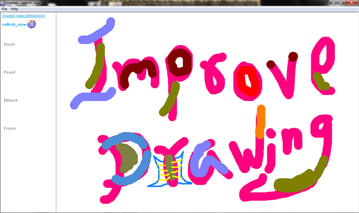 HD drawing platform from sathish_view, download and draw live pictures